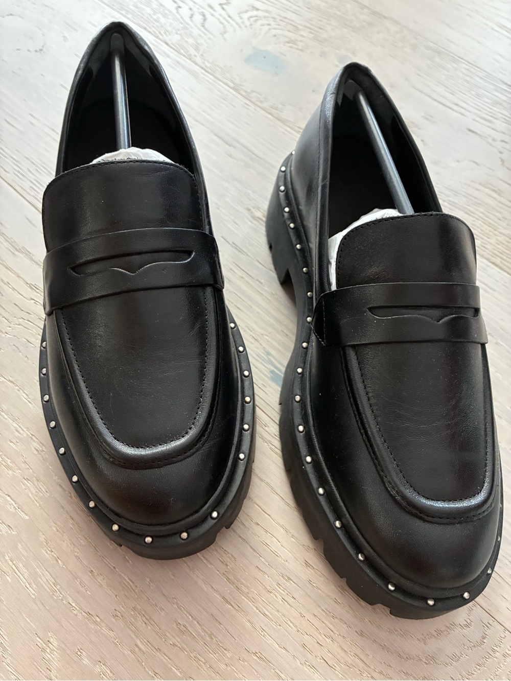SCHUTZ Black Platform Shoes